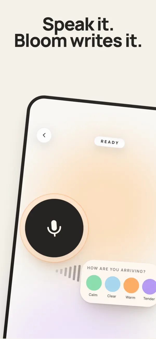 Bloom on iPhone — App Store screenshot